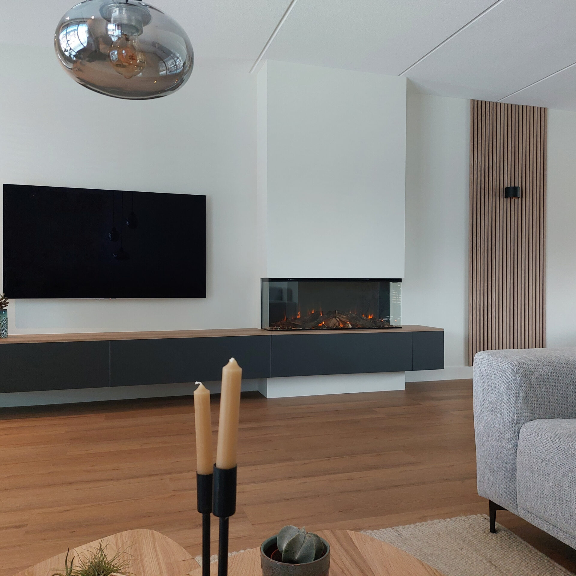 TV Meubel met sfeerhaard