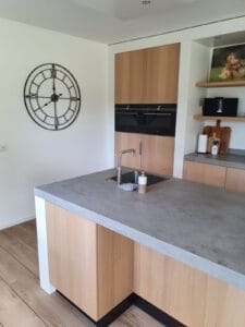 Keuken met een natuurlijke uitstraling