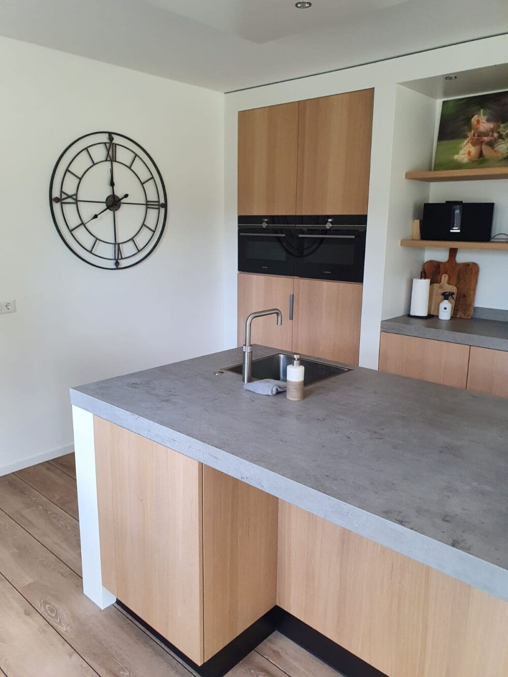 Keuken met een natuurlijke uitstraling